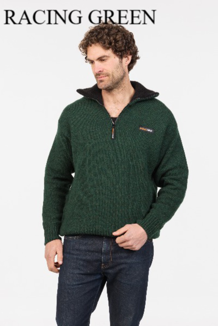 MKM Possum Wool Tasman Zip Jersey image 6